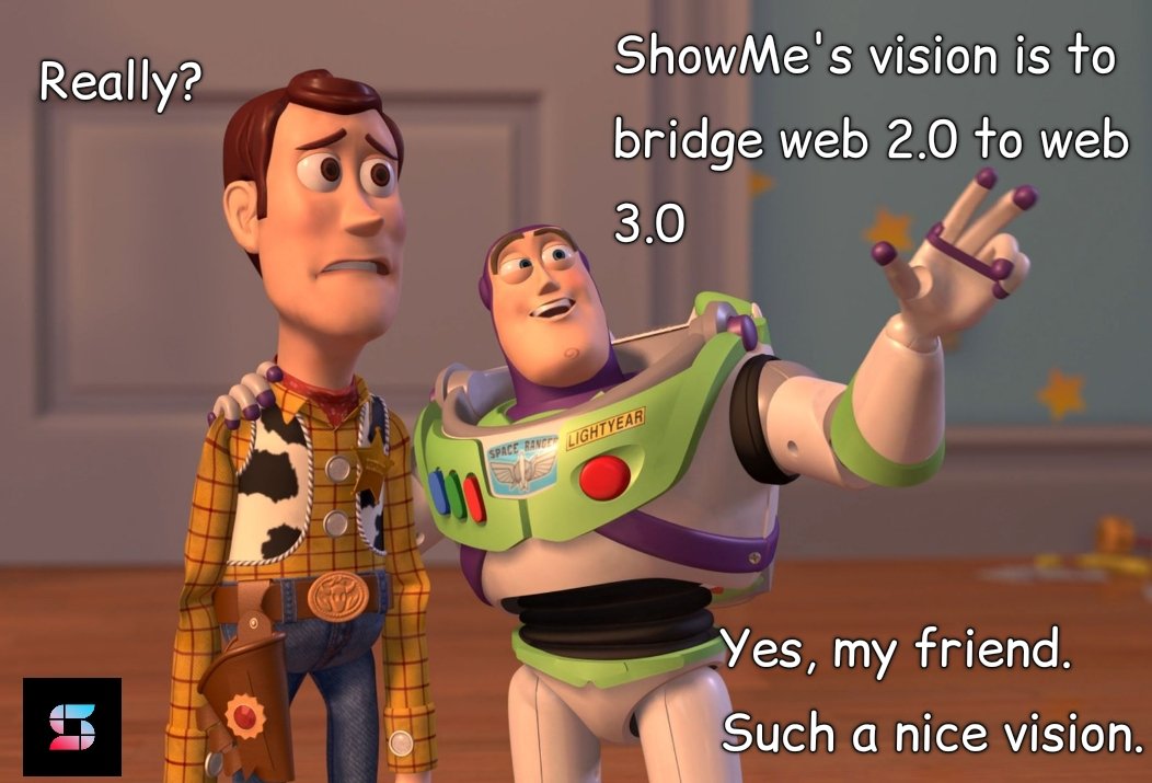 JayJay_3011's tweet photo. Such a nice vision from a nice platform.

@ShowMeNFT is building a better web 3.0 world for all of us.
Sounds great? Yeah, it's a great idea💡
#web3 #ShowMeNFT #NFTCommunity https://t.co/0BhoBD5ML8