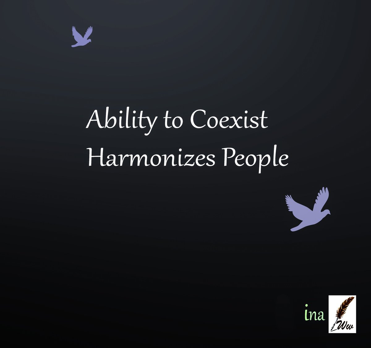 #WritingCommunity, what do you say about fostering 'coexistence'? Does it bring a positive change in human life?
Would like to know about your opinion. 

Published:-
writeronwings.blogspot.com/p/one-world-ab…
#writerslift 
#writer
