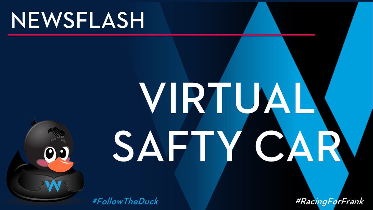 WilliamsF1Duck's tweet photo. VSC - Slow down and watch your delta times.
#WeAreWilliams #RacingForFrank #FollowTheDuck
#AustralianGP https://t.co/PqydJGcbTV
