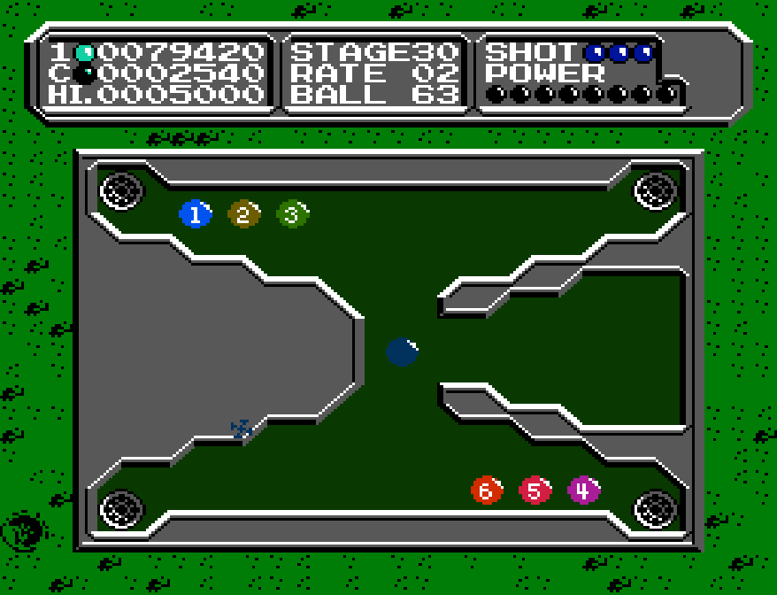 BuscandoElWarp's tweet photo. El juego del día: #LunarPool (#NES)
Creador: #PonyInc en 1985
Un extraño juego de "pool" en donde las mesas tienen diferentes estilos (60 en total), como si estuviéramos en el espacio podemos ajustar la fricción de la bola.
No te recomiendo jugar contra la CPU, la IA es terrible. https://t.co/EJ4OL0ZJU2