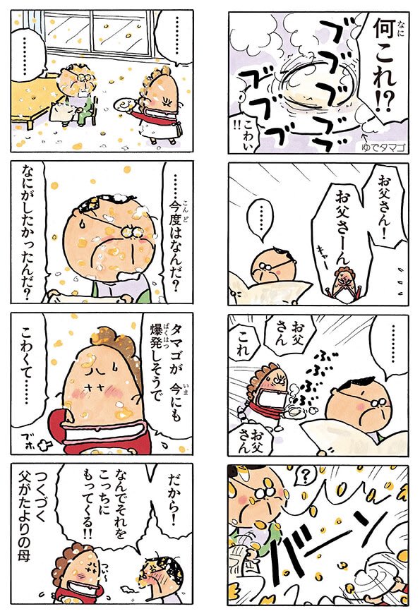 うーわ懐かしい
俺これ子供の頃読んで腹ちぎれるほど笑ったわ

茹で卵をレンジでチンした話 