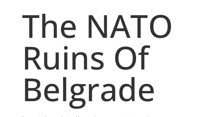 victoriaAVIIX's tweet photo. I don’t forget this. Now, when #USA discriminate Russia and Russians people, let’s remember this. Have you forgotten everything and forgiven everything? #NATO #Belgrade #yugoslavia #Europa #eu https://t.co/qnhoGNvIpj