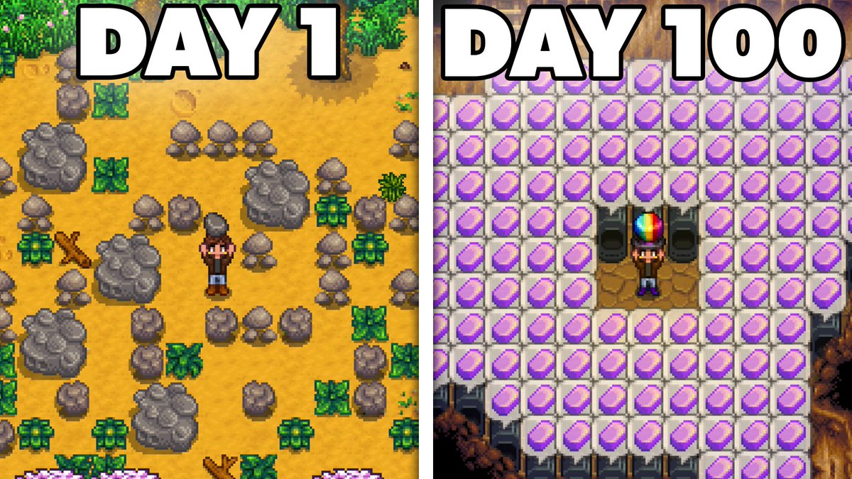 Very proud of my foray into big juicy Stardew videos. 

I Played 100 Days of Stardew Valley as a Miner
(check it out if you love you some Dew)

youtube.com/c/floydsonyt