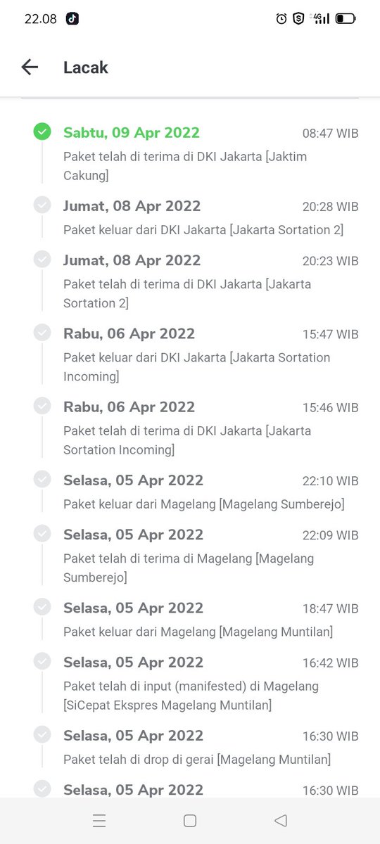 dyan_maliQue's tweet photo. @sicepat_ekspres knp jadi lambat ? https://t.co/72XLHPxpXv