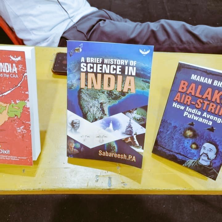 sabareeshpa's tweet photo. #A_Brief_History_of_Science_in_India book is available for purchase at the following book stores in #Chennai.

(1/3). Rhythm Book Distibutors 
New No -58  old No -26/1, 1st floor Alandur Road, Saidapet, Chennai, 
Tamilnadu -600015, Mob-9566118666,

@sankrant @GarudaPrakashan https://t.co/BnQpyxuTBq