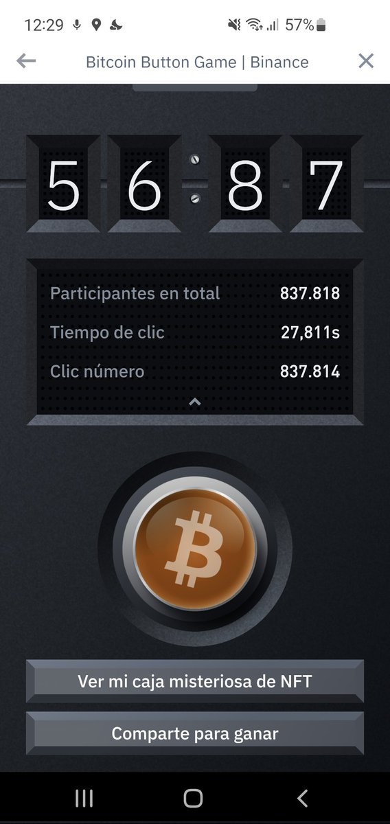 Clocx_'s tweet photo. #bitcoinbutton #Binance actually on $42,700 #SatoshiNakamoto https://t.co/f0h9cFHHlf
