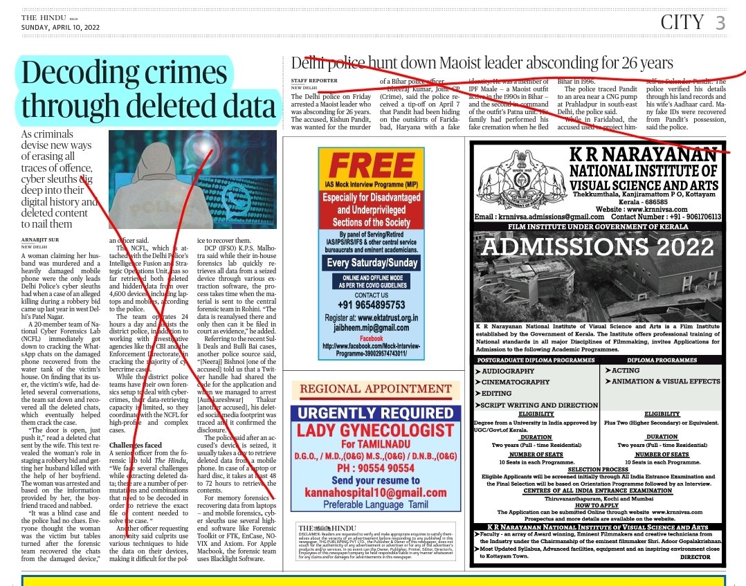 CSE_page's tweet photo. How to read The Hindu for CSE ? 

3 Slides. https://t.co/uUhvHIhzkT