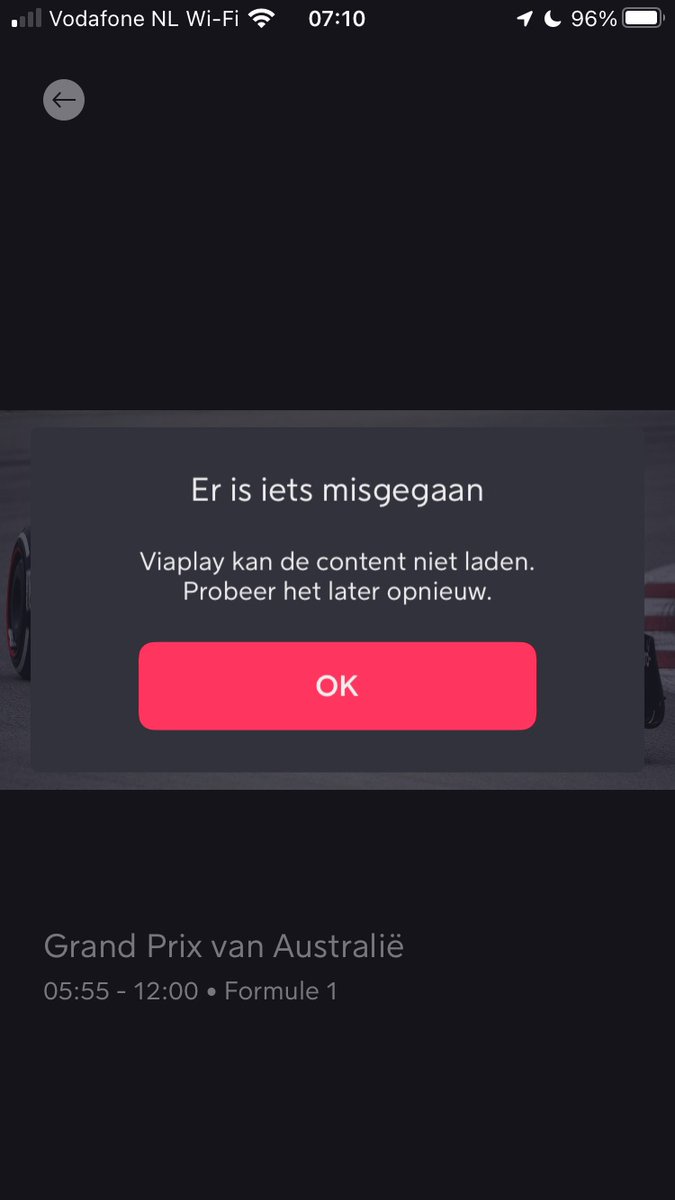 gusvb's tweet photo. @viaplaysportnl Wat een wanprestatie leveren jullie toch. De app weigert dienst, al 10x herstart. Geef toch toe dat jullie het niet aankunnen. https://t.co/mXugjP41c6