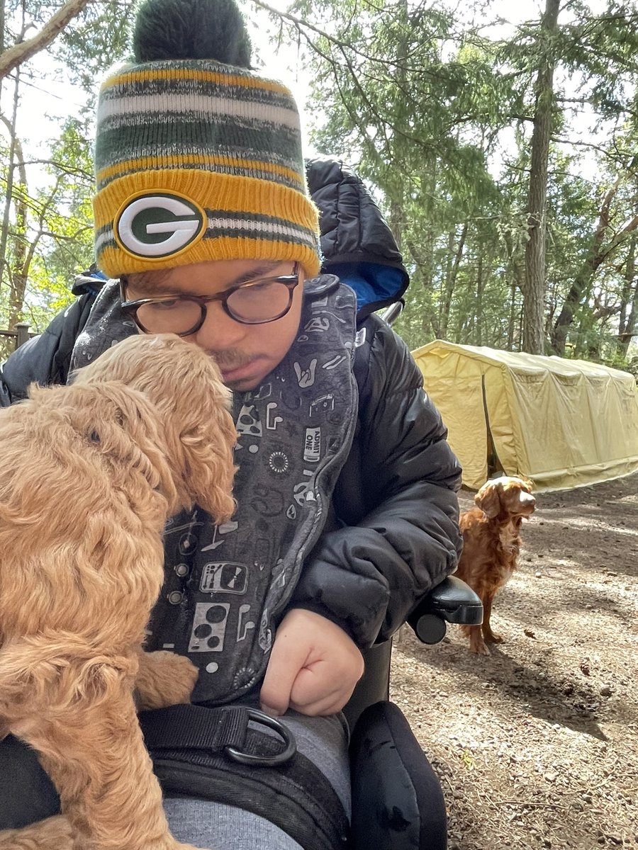 Met a couple candidates for new addition for the family today.  Meet Whopper and Tootsie.