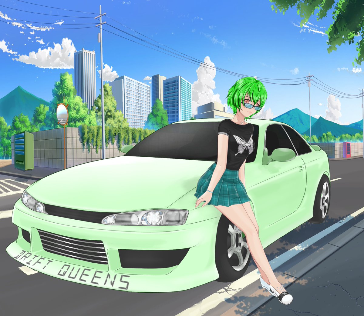 DriftQueensNFT's tweet photo. Randomly Generated DriftQueeen!! 
Thinking about giving away some WL spots, let me know if you want one!!
#nft #NFTdrop #NFTCommumity #nftart #NFTGiveaway https://t.co/9KJ2pAR1X2