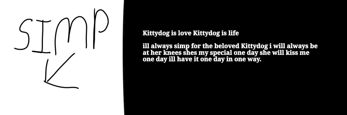 KDSlMP's tweet photo. new twitter banner please love me Kittydog @kittydogcrystaI https://t.co/RrfjFW8IaA