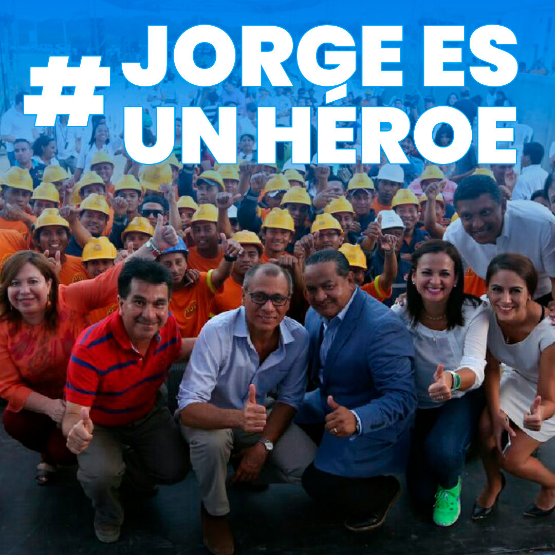 MashiRafael's tweet photo. 🇪🇨🇪🇨🇪🇨
DIFUNDE
Jorge saldrá a las 8:00 de la cárcel de Cotopaxi. TODOS quienes puedan ir, a esperarlo a la salida.
Luego viajará en caravana a Guayaquil.
A recibirlo a su paso por Santo Domingo, Quevedo, Babahoyo y, especialmente, en Guayaquil de nuestros amores.
#JorgeEsUnHéroe https://t.co/n7yeJgA6wW