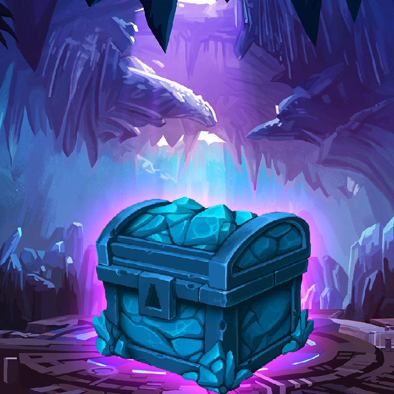 Come4Ton's tweet photo. Ten more NFTs to sell before the first dungeon is unlocked. Open the chest to win 25 to 50 MATIC #NFTCommmunity #NFTGivaway #NFTGiveaway #NFTGame #ETHEREUM #ETH #MATIC https://t.co/LwegHK5rgH