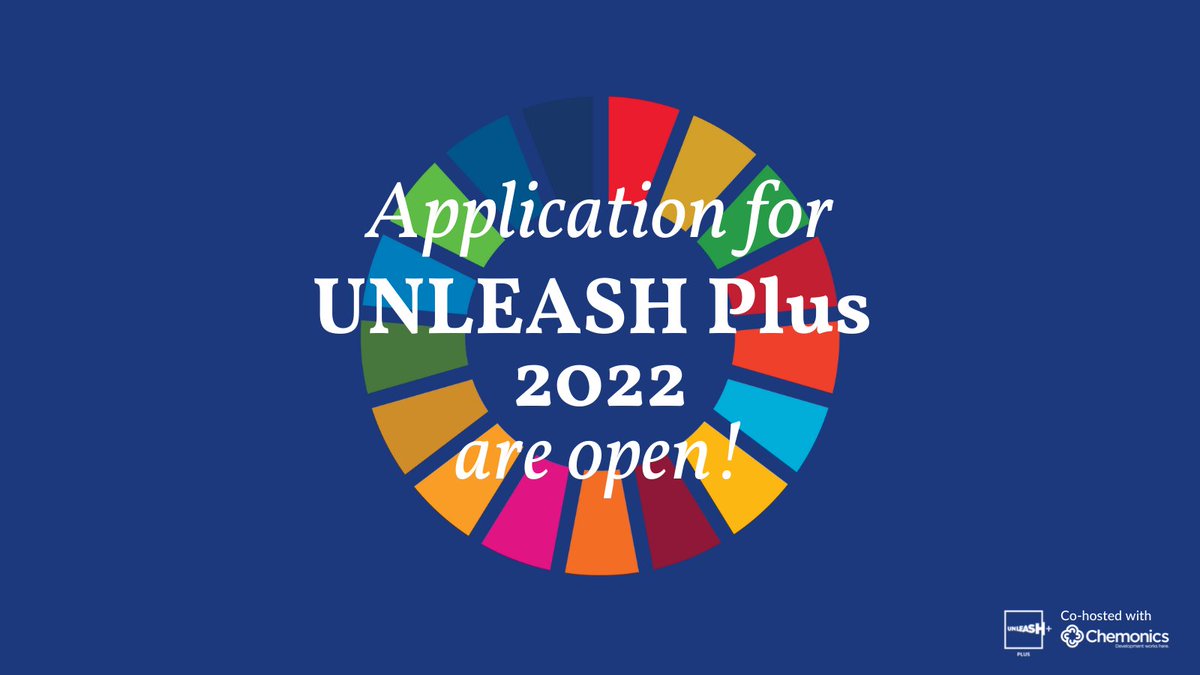 Vitawayeclinic's tweet image. Are you working on a project that solves an SDG challenge but you need more guidance to make your idea sustainable and scalable? Apply to #UNLEASHPlus, an incubator program co-hosted with 
@Chemonics
 where you’ll learn the basics to create impact! +info:  ow.ly/pGBM50IfJ8y