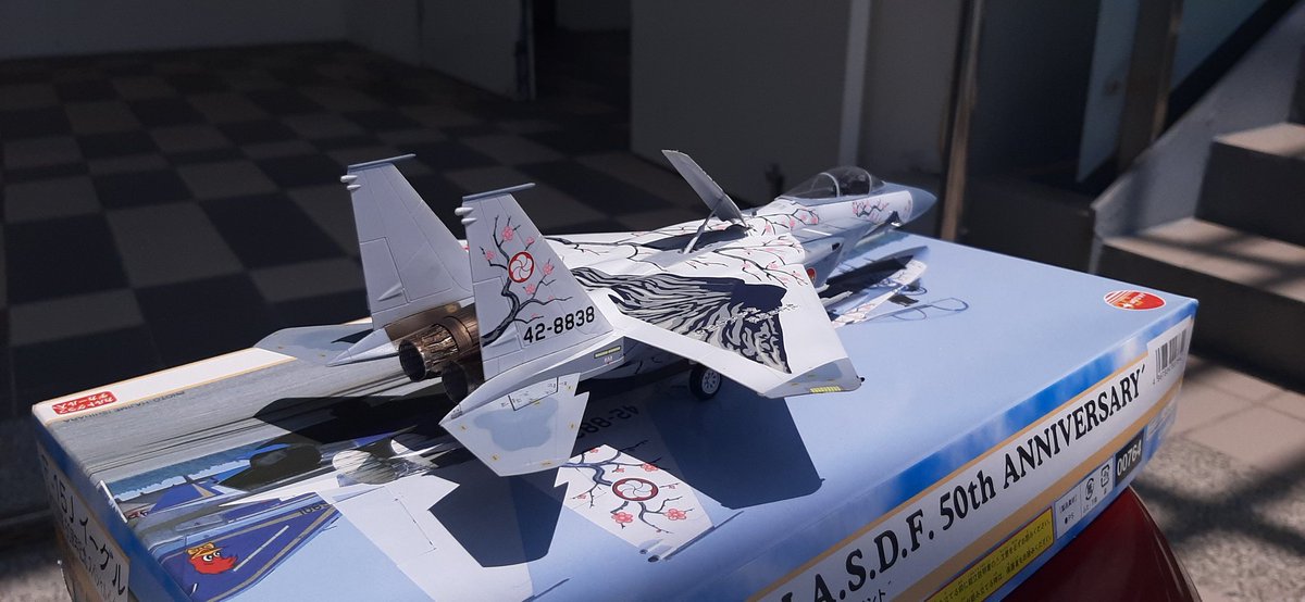188love196's tweet photo. 1/72 Hasegawa F-15J J.A.S.D.F. 50years Anniversary
 FINISHED !!
#scalemodel https://t.co/zT445wNn8v