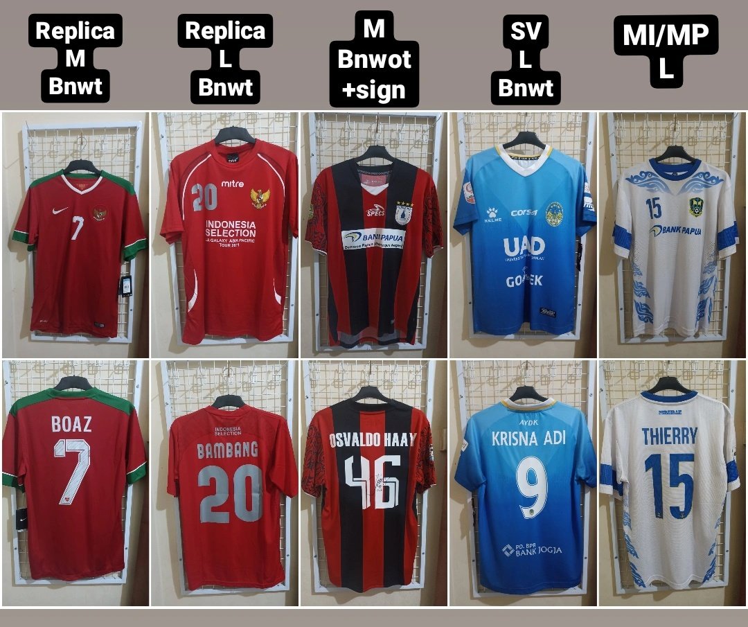 #jersey4sale <a href="/Jerseyforum/">Si Paling Jersey</a> 🙏🏻
Minat bisa DM atau WA 081339538244