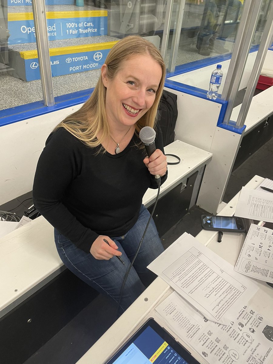 BCHLExpress's tweet photo. Thank you to Amber Belzer from Global News for being our Guest Public Address Announcer as we celebrated Females in Sports Night.
#FemaleInSports | #WeBelieve https://t.co/KobPrsjvzi