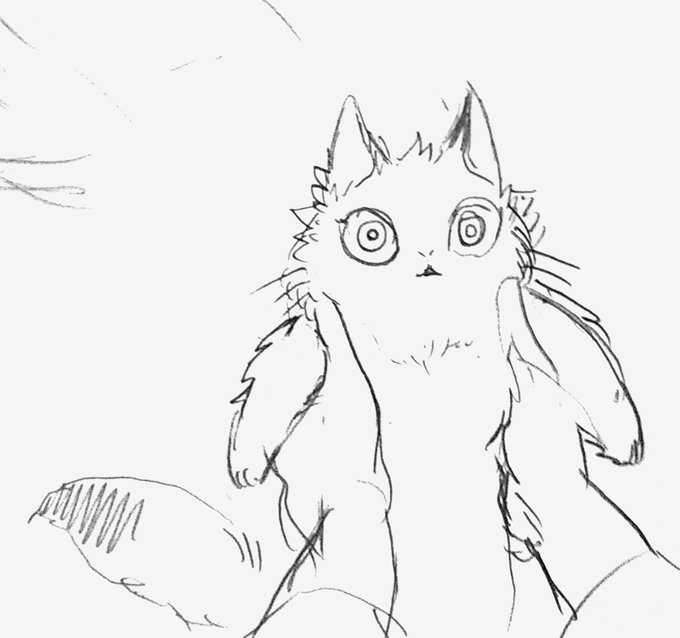 去年の猫の日に描いた猫転生兄上のふりーとを置いておきます 
