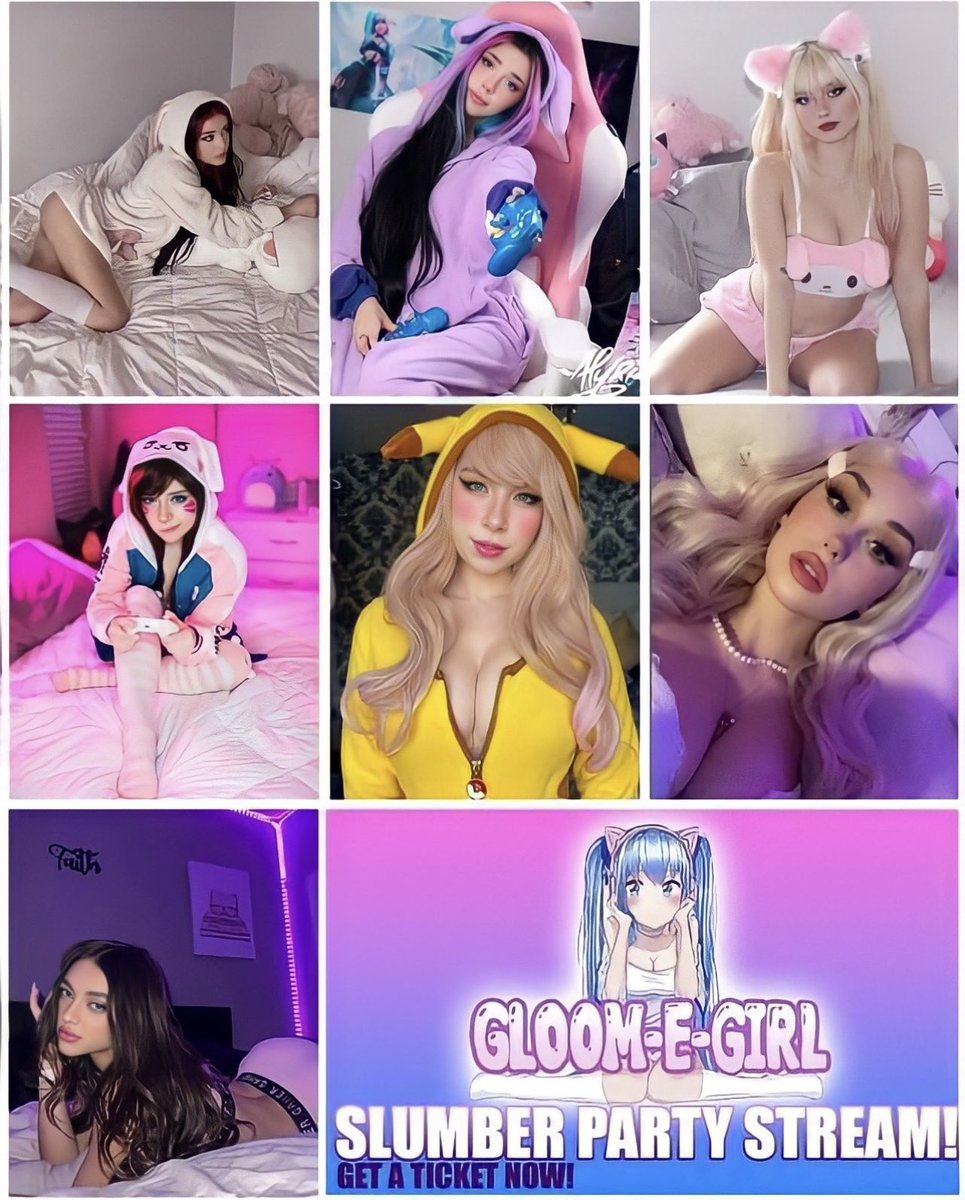 Who wants to hangout with the Gloom-E-Girls on an exclusive livestream ?!💓 go here > https://t.co/izazugiMjF to purchase your ticket !!🎮 https://t.co/6fbOgiC6RT