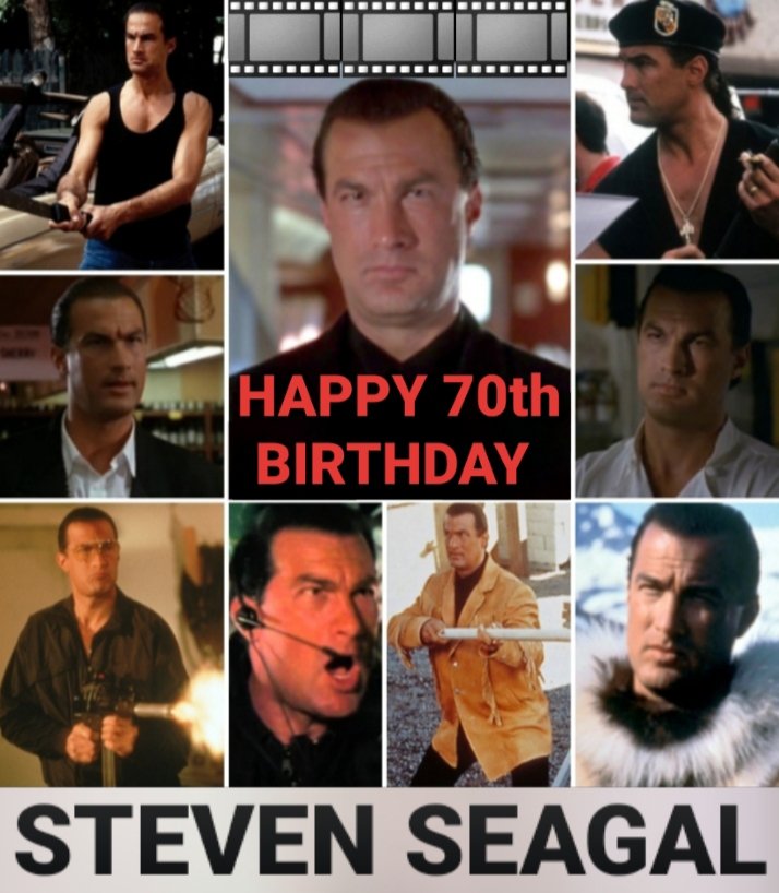 Happy 70th birthday to one of my all-time favorite martial arts action heroes, Steven Seagal.        