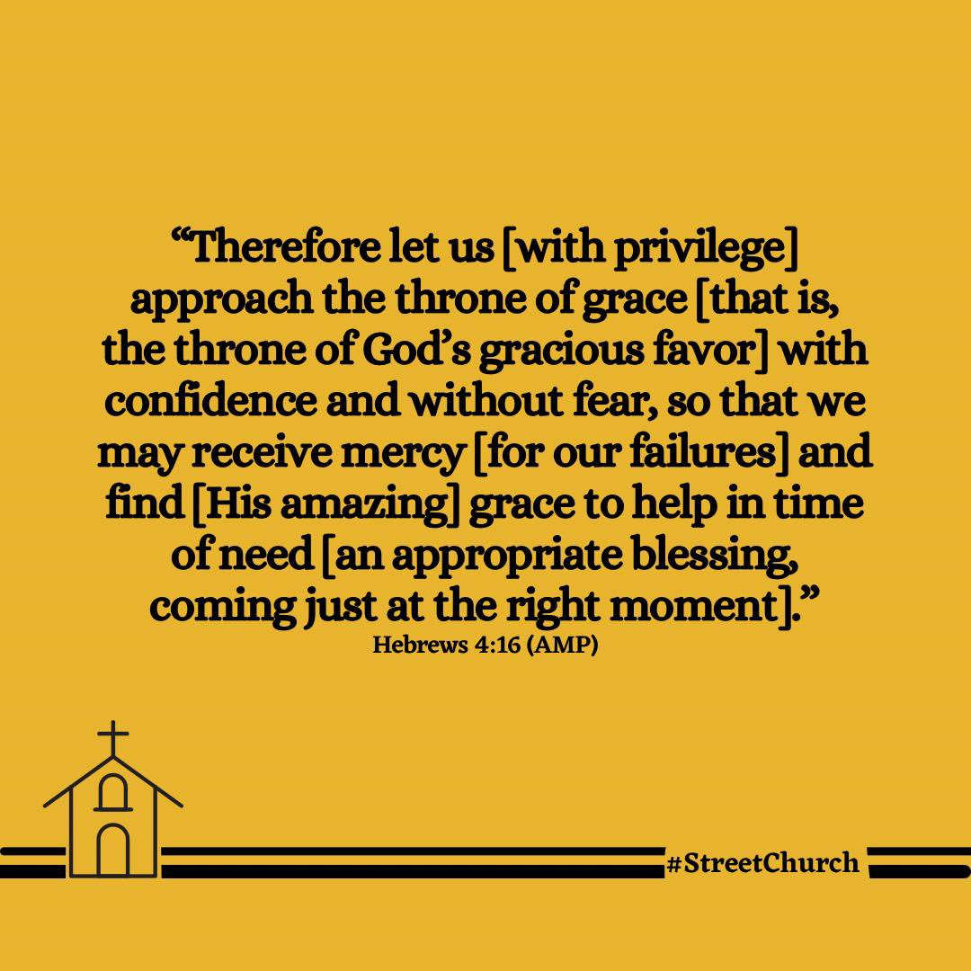 streetchurchh's tweet photo. Are you there? Yes you! Why you dey fear to talk to God? Why you dey hide &amp; try to manage your pain by yourself?  God say make you come correct, come closer to the throne of grace make mercy work for you. Only God for take care of you. https://t.co/UrMBnfWfBr