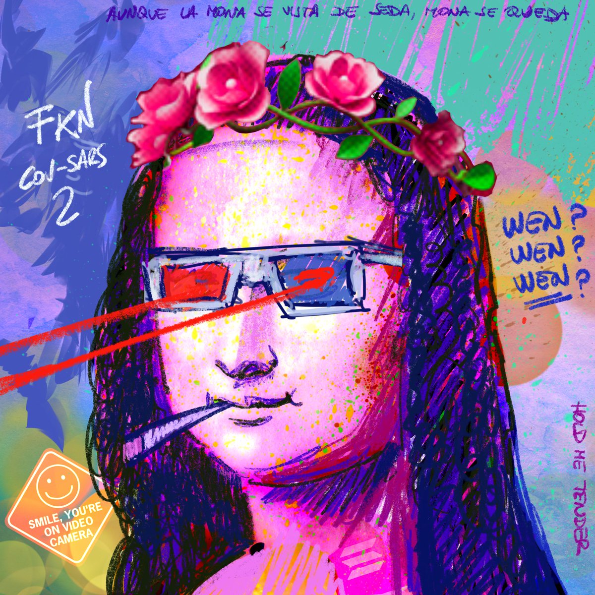 <a href="/madakusuma9/">Mada</a> GM Mada ! Have a beautiful sunday too !! I hope you are OK and safe !! After COvid i got a FKN horrible Tinnitus 24/7 that is driving me crazy, but i start painting again…step by step. ☮️💜