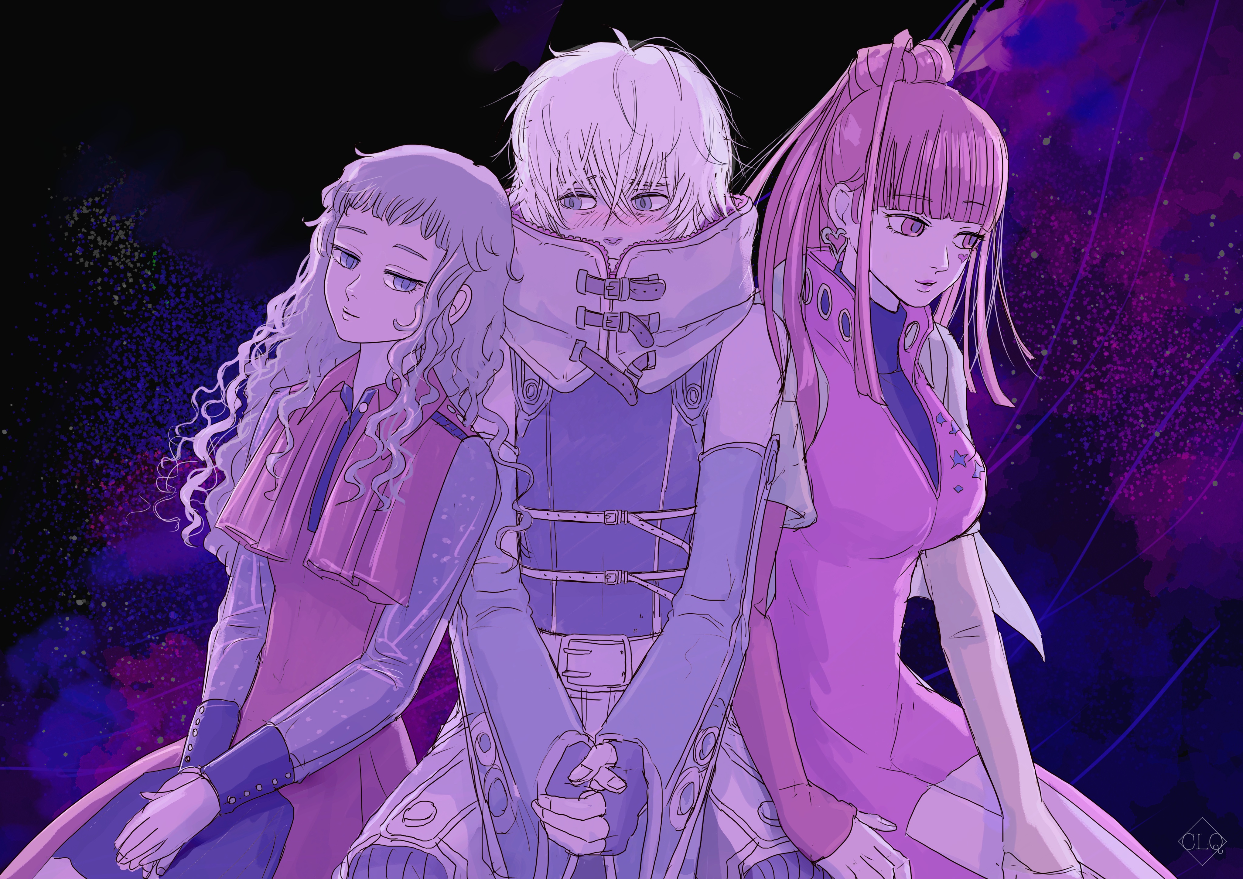 Clq プレイ前 両手に花 プレイ後 前門の虎 後門の狼 イラスト ファンアート グノーシア T Co 2ublpgufrf Twitter