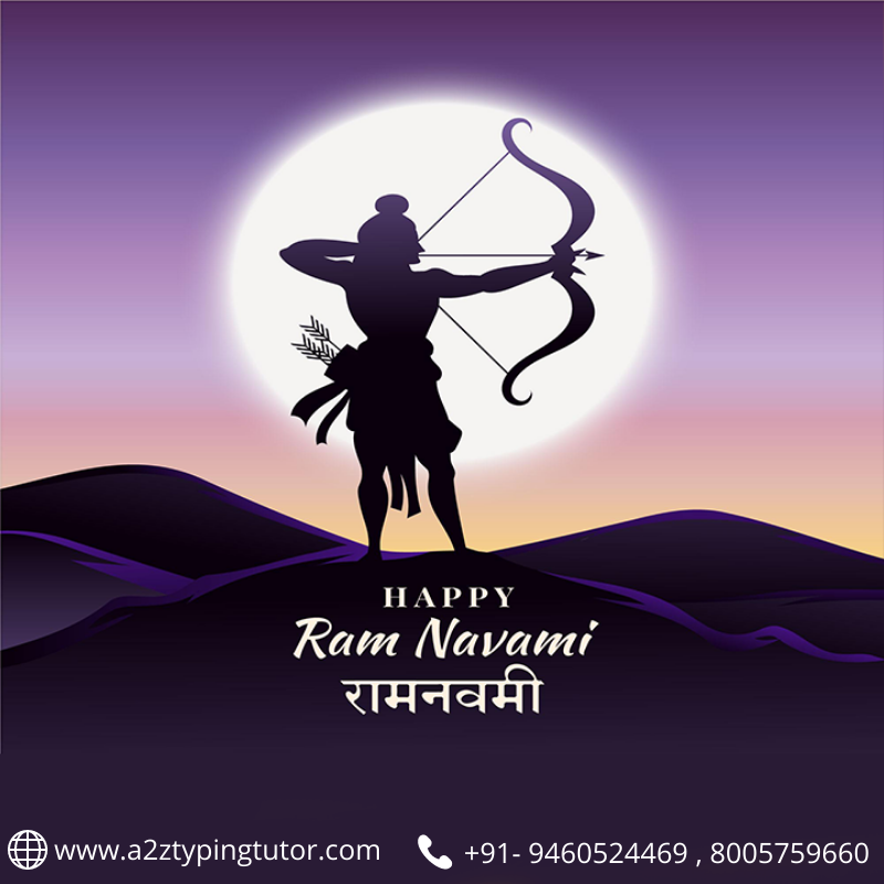 a2ztypingtutor's tweet photo. On this auspicious day, may Lord Ram give you all the happiness, good health, and fulfill your endeavours in life.
#RamNavami #a2ztypingtutor #typingtutor #hinditypingtutor #रामनवमी
visit at - https://t.co/qVLHhjYUjo https://t.co/VzLAH7TS9y