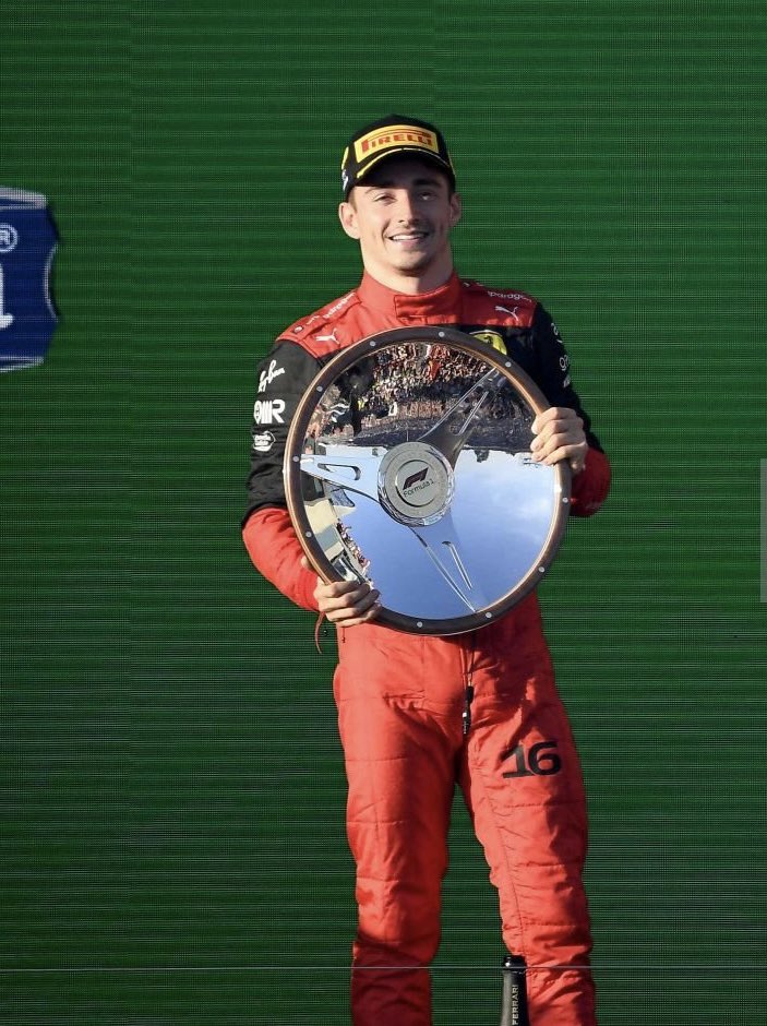 🏆😍

#F1 #AusGP 🇦🇺 #Charles16