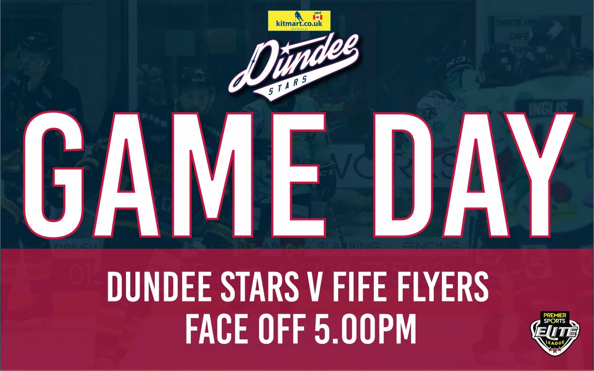 🚨 GAME DAY 🚨

After last night's MASSIVE win in Fife we welcome the Flyers to the DIA this evening, buy your tickets NOW!

🆚 <a href="/FifeFlyers/">Fife Flyers 🏴󠁧󠁢󠁳󠁣󠁴󠁿🏒</a> 
🏟 @dundeeice
📆 10/4/22
⌚️ 5.00pm
🏆 EIHL
🎟️ buff.ly/3JraGS6
📺 buff.ly/3KrdG29

#COYStars #CharityNight