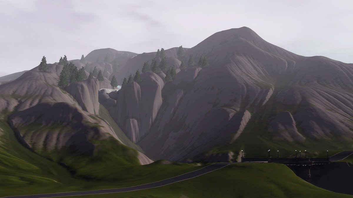 boringbonestv's tweet photo. I haven't gone to sleep yet, but I'm excited about the result we're getting in the old town area in our new #Pleasantview! #TheSims3 #Boringbones https://t.co/WOiMjZCSGH