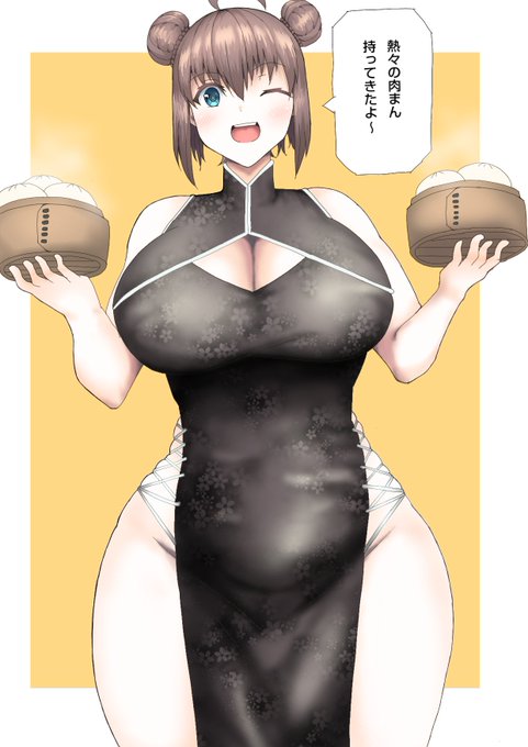 #自分が何度も投稿してしまう画像
パツパツチャイナドレス 