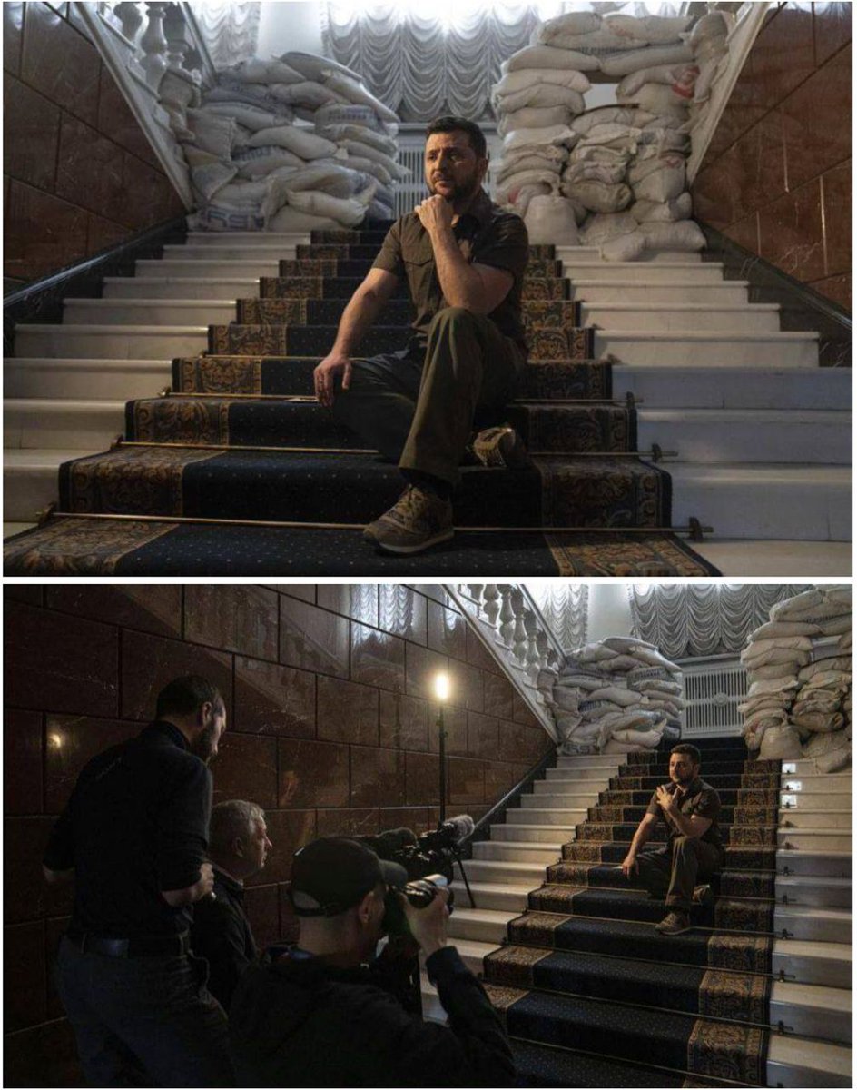 Фотосессия на будущее. "Я всё таки довоевал до последнего украинца. И это я"