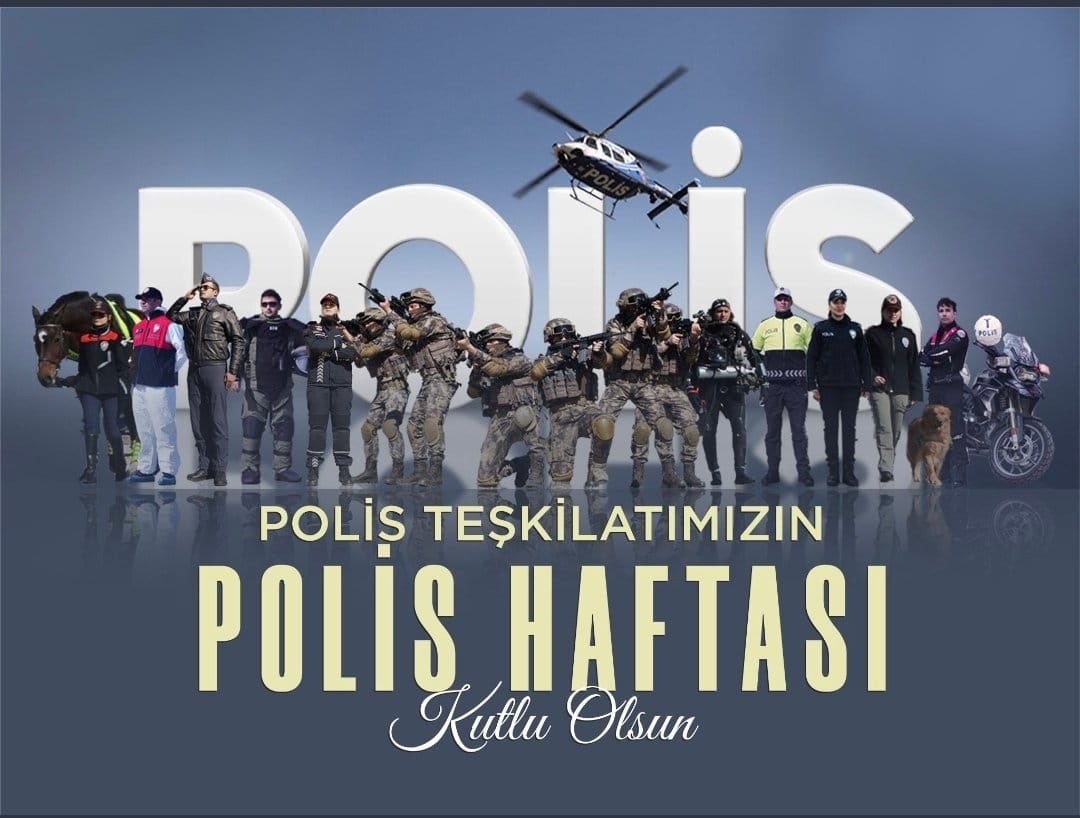 Huzurumuzun ve güvenliğimizin teminatı Türk Polis Teşkilatı’nın kuruluşunun 177.yıl dönümünü kutluyor, şehit polislerimize Allah’tan rahmet diliyorum.