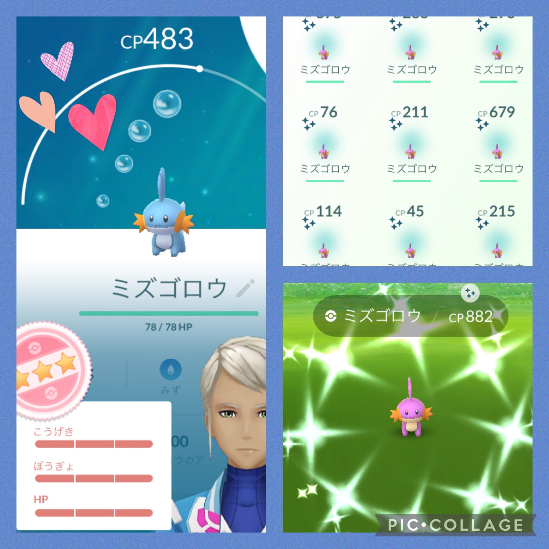Duffy ポケgo垢 ミズゴロウ100きちゃ やったー ポケモンgo ミズゴロウ コミュニティデイ 色違い T Co Masabqibia Twitter