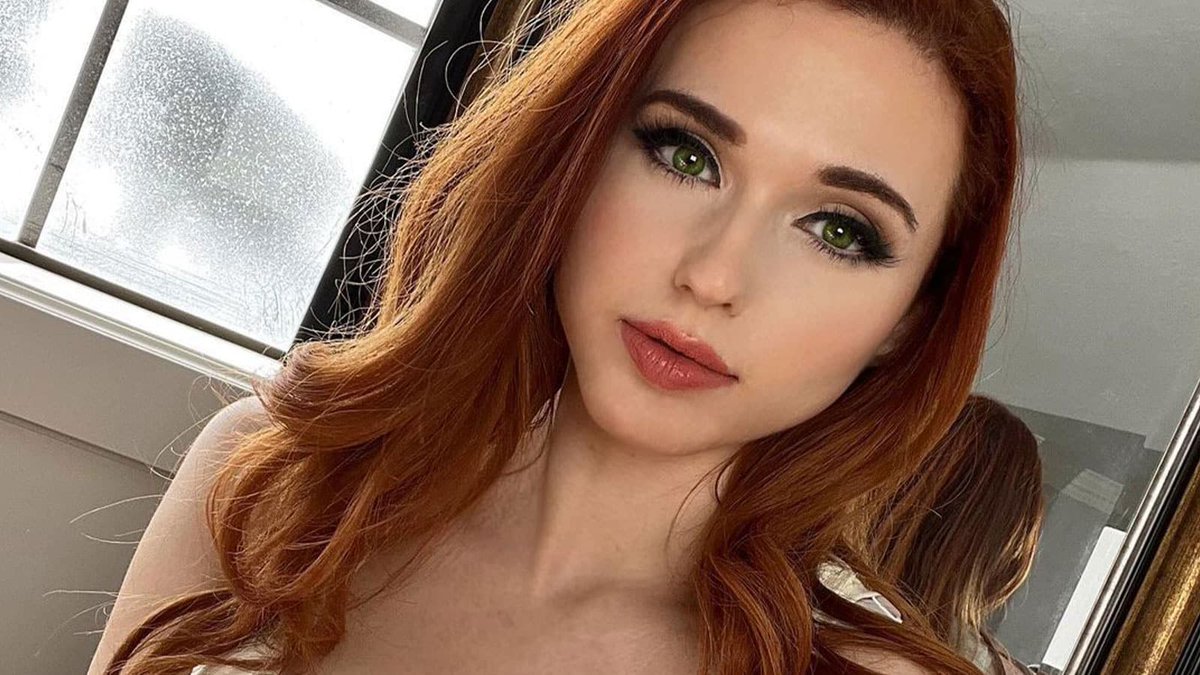 Amouranth nude see through tits