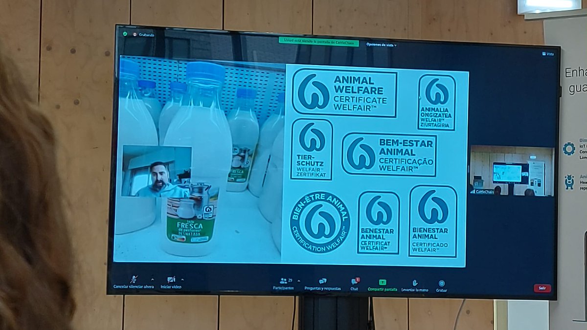 Improving Animal Welfare in extensive conditions thanks to technology with trustworthy and accurate information. Honoured to have ANTONI DALMAU, Researcher of the Animal Welfare program and Technical manager of the AW certification at <a href="/irtacat/">IRTA</a>, today with us at our final event!