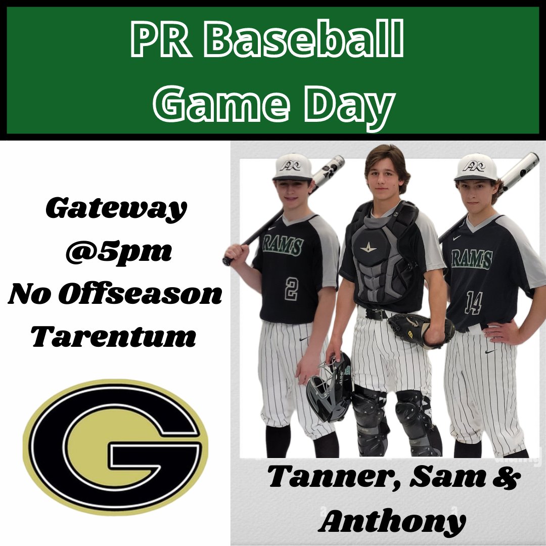 PR Rams Baseball tweet media