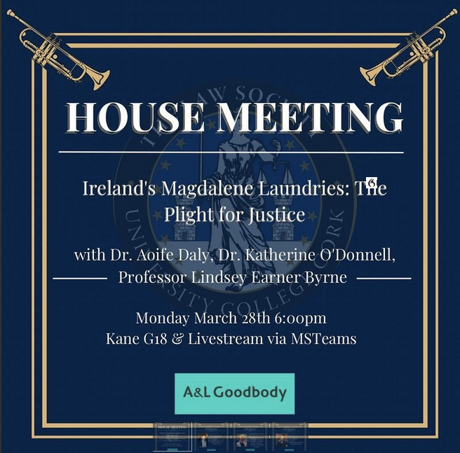 Aoife Daly #ceasefirenow (@profaoifedaly) on Twitter photo Great to speak with the stellar <a href="/UCCLawSociety/">UCC Law Society</a> about Ireland's legacy of institutionalising esp women and children, with amazing @Ka_ODonnell and @LindseyEarner yesterday. Lots of shout outs re @maireadenright and <a href="/maeveorourke/">Dr Maeve O'Rourke</a>, ur ears must have been burning :) <a href="/LawUCC/">UCC School of Law</a> Great to speak with the stellar <a href="/UCCLawSociety/">UCC Law Society</a> about Ireland's legacy of institutionalising esp women and children, with amazing @Ka_ODonnell and @LindseyEarner yesterday. Lots of shout outs re @maireadenright and <a href="/maeveorourke/">Dr Maeve O'Rourke</a>, ur ears must have been burning :) <a href="/LawUCC/">UCC School of Law</a>