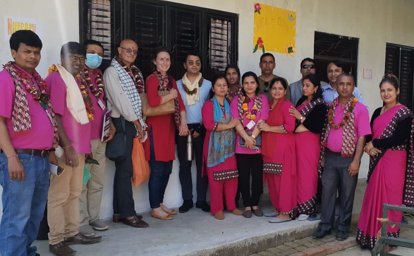 VSONepal's tweet photo. A joint mission visit was carried out by EU, #VSO and #JJYC on March 2022 to #EU funded #SAHAYATRA project in Bara. Team visited schools, interacted with stakeholders &amp; discussed about project interventions &amp; challenges. 
#InclusiveEducation #WASH
@EUinNepal @UKinNepal #Inclusion https://t.co/kn9J1TkVya