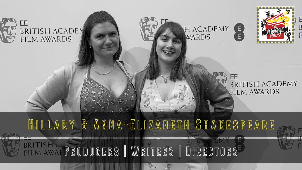 filmmakerspod's tweet photo. This week, we welcome back the @ShaxperSisters, Anna-Elizabeth &amp; Hillary Shakespeare, who chat with @GilesAlderson &amp; @DirDomLenoir about what’s happened in their filmmaking careers since the last time they were on the pod.

Ears:
https://t.co/y2iffLLsYG
https://t.co/Q8S7rPL2Kq https://t.co/qjZHxihCfC
