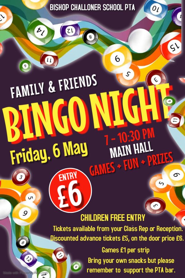 Lots of upcoming events.  Which will you take part in?  Culture day, tuck shop, camp night, Bingo?  Put the dates in your diary!