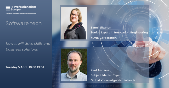 Join us on 5 April for our #software skills webinar and learn about skills & collaboration in multi-user #VR product development at @KONECorporation + the ongoing @software_skills - project, addressing skills shortages in the EU software sector. 👉itprofessionalism.org/events/softwar…