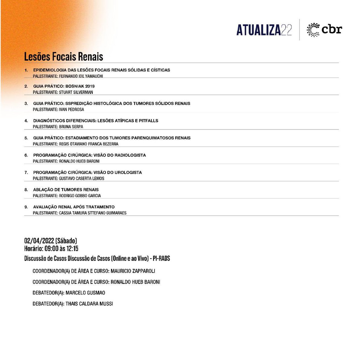 Coming soon!! #atualiza22 <a href="/CBRadiologia/">CBR</a>