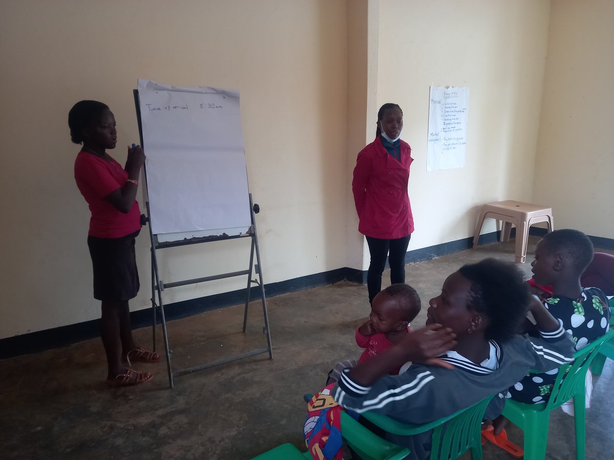 NAYOuganda's tweet photo. We flip the class, the young mothers lead our sessions. Young people understand better if they hear from their peers. https://t.co/tS0nLwCL19