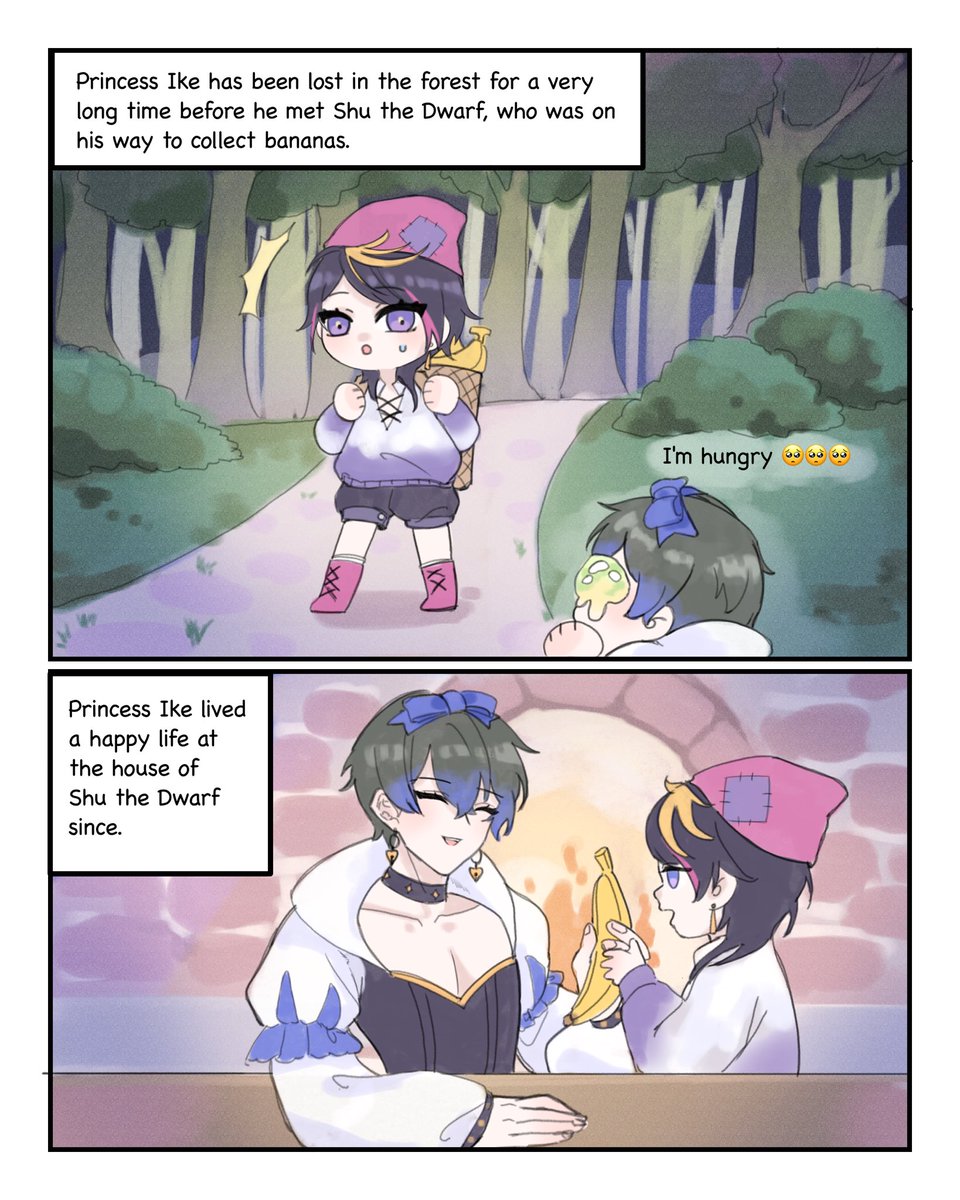 The story of Princess Ike in Luxiem Kingdom (1/2)
#Ikenography #MystArt #Akurylic #YaminoArt #drawluca