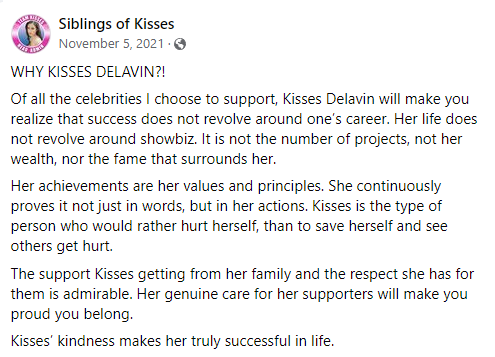 SiblingsKisses's tweet photo. Bakit hanggang ngayon si Kisses pa din? 

@KissesDelavin 
#KissesDelavin
#Kissables https://t.co/hhEXDZ6Cxa