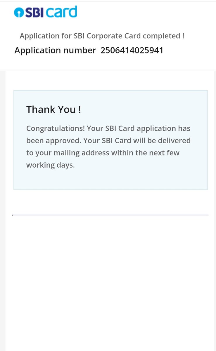 ShaikhRaees01's tweet photo. @SBICard_Connect Not Update https://t.co/DnsbUSCHuJ