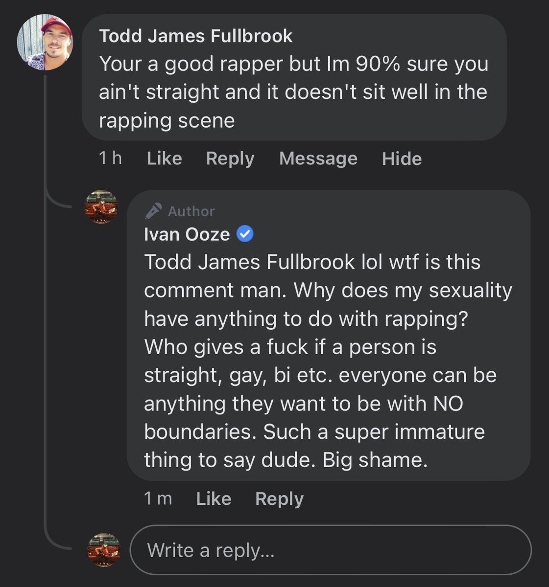 Don’t be Todd. Todd is WACK.