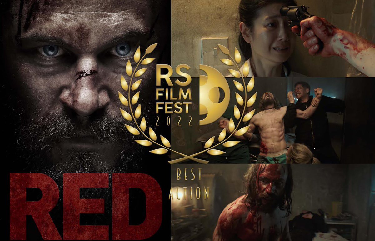 Congratulations #beaufowler <a href="/DNFilm/">David Newton Films</a> <a href="/johnnyworeblack/">Johnny Wore Black</a> and the rest of our RED team for WINNING BEST ACTION at the Reel Social Film Fest! 🏆 Special shout out to the action team for pulling out the stops! 🔥 #action #thriller #awardwinning #shortfilm #movie 
#rsfilmfest #stunts